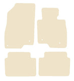 Mazda 6 Estate 2013 onwards Beige Luxury Velour Tailored Car Mats NV HITECH