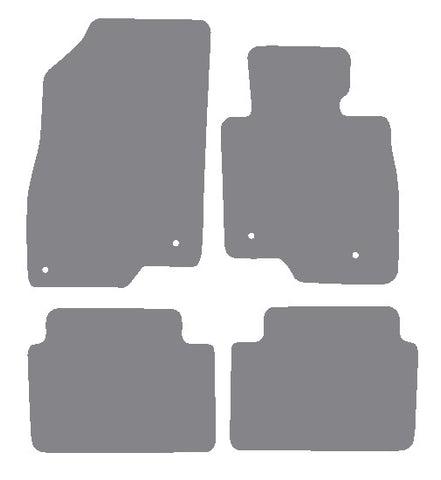 Mazda 6 Estate 2013 onwards Grey Premium Carpet Tailored Car Mats NV HITECH