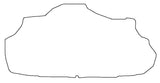 Genuine Hitech Mitsubishi Evo 10 Without Woofer 2007-2016 Carpet / Rubber Dog / Golf / Pets Boot Liner Mat