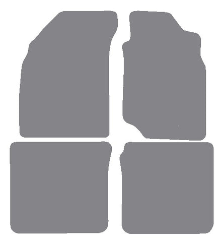 Mitsubishi Evo 7-8 2001-2005 Grey Premium Carpet Tailored Car Mats NV HITECH