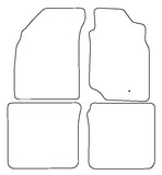 Mitsubishi Evo 7-8 2001-2005 Tailored VS Rubber Car Mats