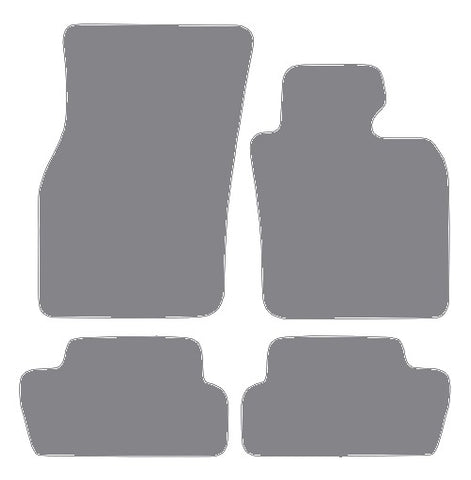 Mini Mk3 3 Door F56 2014-2024 Grey Premium Carpet Tailored Car Mats NV HITECH
