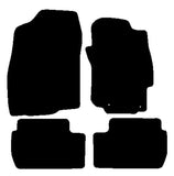 Mitsubishi Evo 10 Manual 2007-2016 Black Premium Carpet Tailored Car Mats NV HITECH