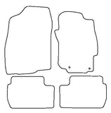 Mitsubishi Evo 10 Manual 2007-2016 Tailored VS Rubber Car Mats