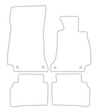 Mercedes E Class W213 Saloon / Estate 2016-2023 Tailored VS Rubber Car Mats