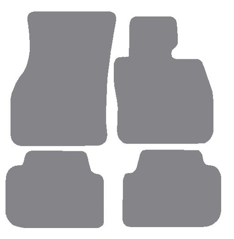 Mini Clubman F54 2015 onwards Grey Premium Carpet Tailored Car Mats NV HITECH