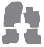 Mitsubishi Outlander Phev 2014 onwards Grey Premium Carpet Tailored Car Mats NV HITECH