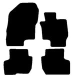 Mitsubishi Outlander Phev 2014 onwards Black Premium Carpet Tailored Car Mats NV HITECH