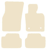 Mini Mk3 Hatchback 5dr F55 2014-2024 Beige Luxury Velour Tailored Car Mats NV HITECH