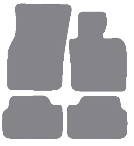 Mini Mk3 Hatchback 5dr F55 2014-2024 Grey Premium Carpet Tailored Car Mats NV HITECH