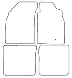 Mitsubishi Evo 9 2005-2006 Tailored VS Rubber Car Mats