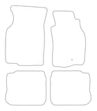 Mitsubishi Evo 6 1999-2001 Tailored VS Rubber Car Mats