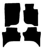 Mitsubishi L200 BARBARIAN 2015 onwards Black Tailored Carpet Car Mats NV HITECH