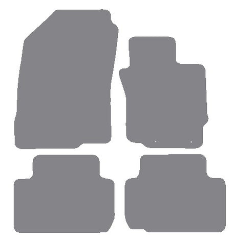 Mitsubishi Eclipse Cross Manual 2017 onwards Grey Premium Carpet Tailored Car Mats NV HITECH