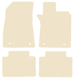 MG GS 2015 onwards Beige Luxury Velour Tailored Car Mats NV HITECH