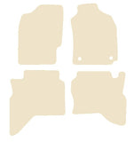 Mitsubishi Shogun Sport 1996-2008 Beige Luxury Velour Tailored Car Mats NV HITECH