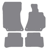 Mercedes CLS (W218) 2010-2018 Grey Premium Carpet Tailored Car Mats NV HITECH