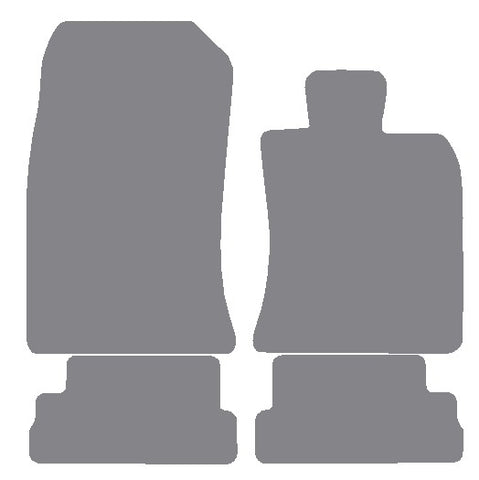 Mini Roadster R59 2012-2015 Grey Premium Carpet Tailored Car Mats NV HITECH