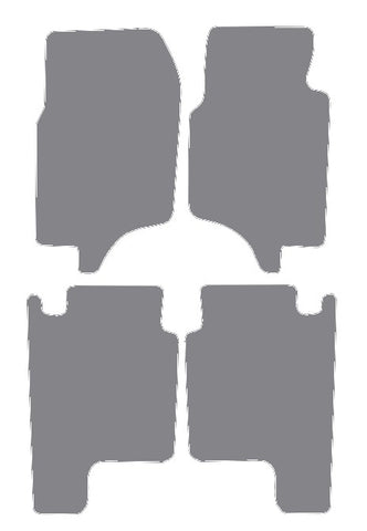 Mitsubishi Shogun LWB 1991-2000 Grey Premium Carpet Tailored Car Mats NV HITECH