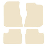 MG ZT V8 With Eyelets 2001-2005 Beige Luxury Velour Tailored Car Mats NV HITECH