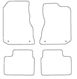 Mg ZT V8 With Eyelets 2001-2005 Tailored VS Rubber Car Mats