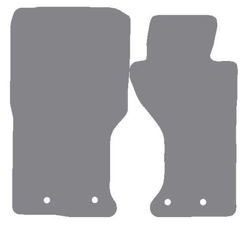 Mazda MX5 2015 onwards Grey Premium Carpet Tailored Car Mats NV HITECH