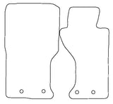 Mazda MX5 2015 onwards Tailored VS Rubber Car Mats