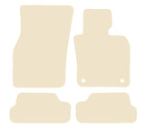 Mini Convertible F57 2015 onwards Beige Luxury Velour Tailored Car Mats NV HITECH