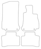 Mercedes GLC Class (W253) X253/C253 2015-2022 Tailored VS Rubber Car Mats