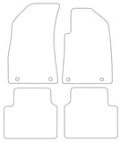 MG ZS EV Electric 2019 onwards Tailored VS Rubber Car Mats