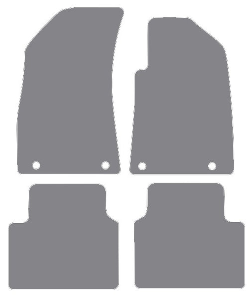 MG ZS EV Electric 2019 onwards Grey Premium Carpet Tailored Car Mats NV HITECH