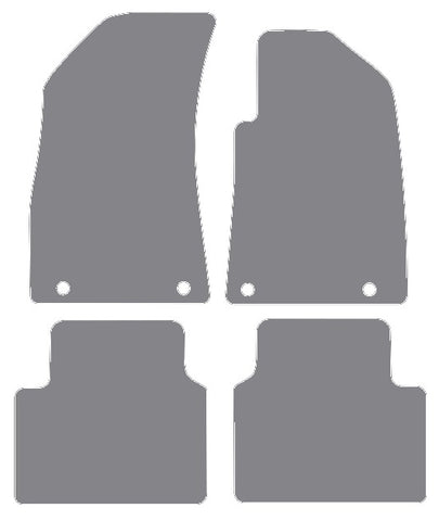 MG ZS EV Electric 2019 onwards Grey Premium Carpet Tailored Car Mats NV HITECH