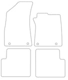 MG ZS Automatic 2017 onwards Tailored VS Rubber Car Mats