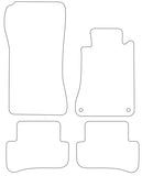 Mercedes CLC Class (CL203) 2008-2011 Tailored VS Rubber Car Mats