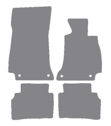 Mercedes CLS (C257) 2018 onwards Grey Premium Carpet Tailored Car Mats NV HITECH