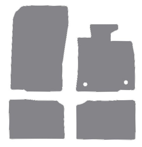 Mini Paceman R61 2013-2016 Grey Premium Carpet Tailored Car Mats NV HITECH