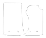 Mazda MX5 (Mk3.5/Mk3.75) 2008-2015 Tailored VS Rubber Car Mats