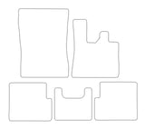 Mercedes G Class (W463) With Cupholder 2008-2018 Tailored VS Rubber Car Mats