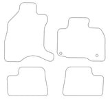 Mitsubishi iMiEV 2010-2014 Tailored VS Rubber Car Mats