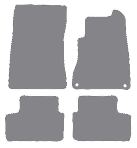 Mercedes B Class (W247) 2018 onwards Grey Premium Carpet Tailored Car Mats NV HITECH