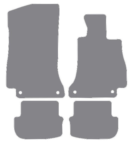 Mercedes C Class (A205) Cabriolet 16-21 Grey Premium Carpet Tailored Car Mats NV HITECH