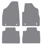 MG HS 2019-2024 Grey Premium Carpet Tailored Car Mats NV HITECH