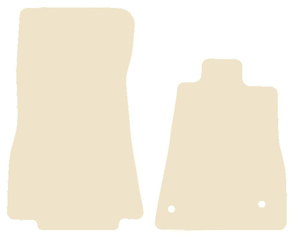 Mercedes SLS (C197 / R197) 2010-2015 Beige Luxury Velour Tailored Carpet Car Mats NV HITECH