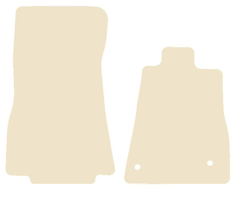 Mercedes SLS (C197 / R197) 2010-2015 Beige Luxury Velour Tailored Carpet Car Mats NV HITECH