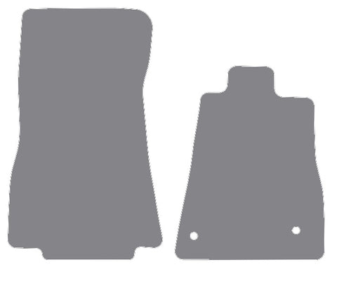 Mercedes SLS (C197 / R197) 2010-2015 Grey Luxury Velour Tailored Carpet Car Mats NV HITECH