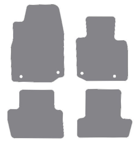 Mazda MX-30 EV 2020 onwards Grey Premium Carpet Tailored Car Mats NV HITECH