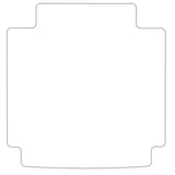 Hitech Mercedes E Class (W213) Estate With Cutouts 2016-2023 Carpet / Rubber Boot Liner Mat