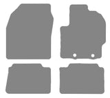 Mazda 2 Full Hybrid 2022 onwards Grey Tailored Carpet Car Mats NV HITECH