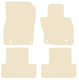 Mazda CX-60 2022 onwards Beige Luxury Velour Tailored Carpet Car Mats NV HITECH