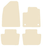 MG4 EV 2022 onwards Beige Luxury Velour Tailored Carpet Car Mats NV HITECH